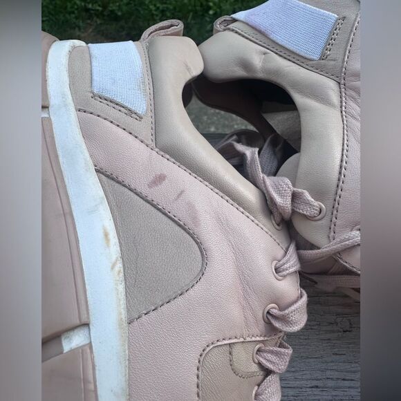 Seychelles I'll Be There Blush Leather Sneakers Size 10 - Picture 9 of 11
